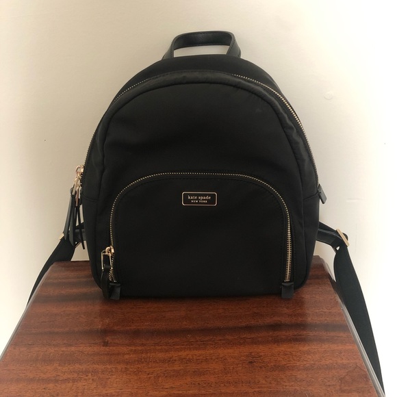kate spade Handbags - Kate Spade Black Nylon Backpack